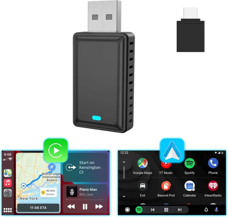 Portal Wireless Android Auto wirelss Carplay USB Dongle