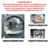 h7 led braket L10 for skoda slavia kushaq ford citroen compatiblity