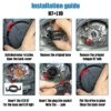 h7 led braket L10 for skoda slavia kushaq ford citroen installation guide