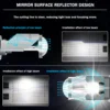 reflection demonstration for mini bi-led projector