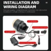 tri color bi-led projector installation and wiring diagram