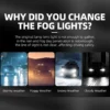 why do you need to change fog projectors