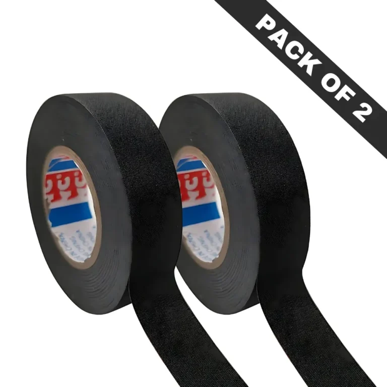 19mm polyester automotive wire harness cloth tape cotton tape for wiring loom pack of 2