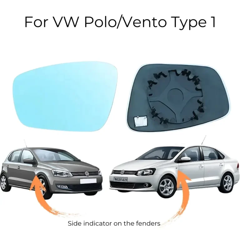 anti glare mirror for 2010~2014 polo vento type 1 generation 1