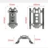 dji air 3 folding landing gear dimensions