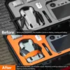 easy travel carry propeller holder for dji mini 4 pro