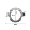 h7 led hid headlight adapter dimension 25mm 24mm pack of 2