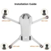 how to install propeller blades on dji mini 3