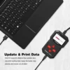 kw210 allows online updates and diagnostic data printing