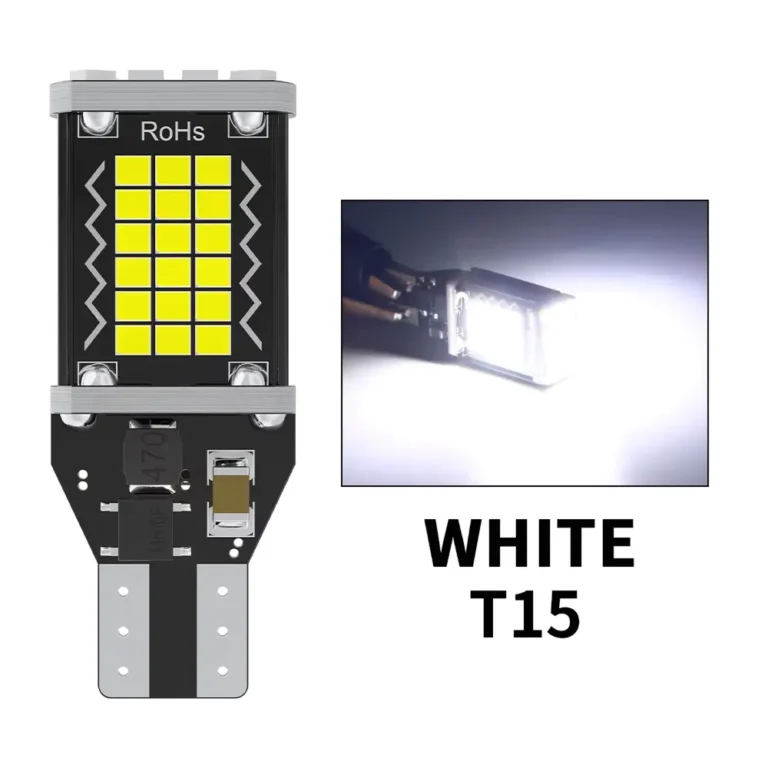 48 led w16w t15 white for reverse brake parking