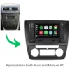 For Skoda Yeti laura - Auto and manual AC demonstration