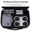 No need to disassemble for storage