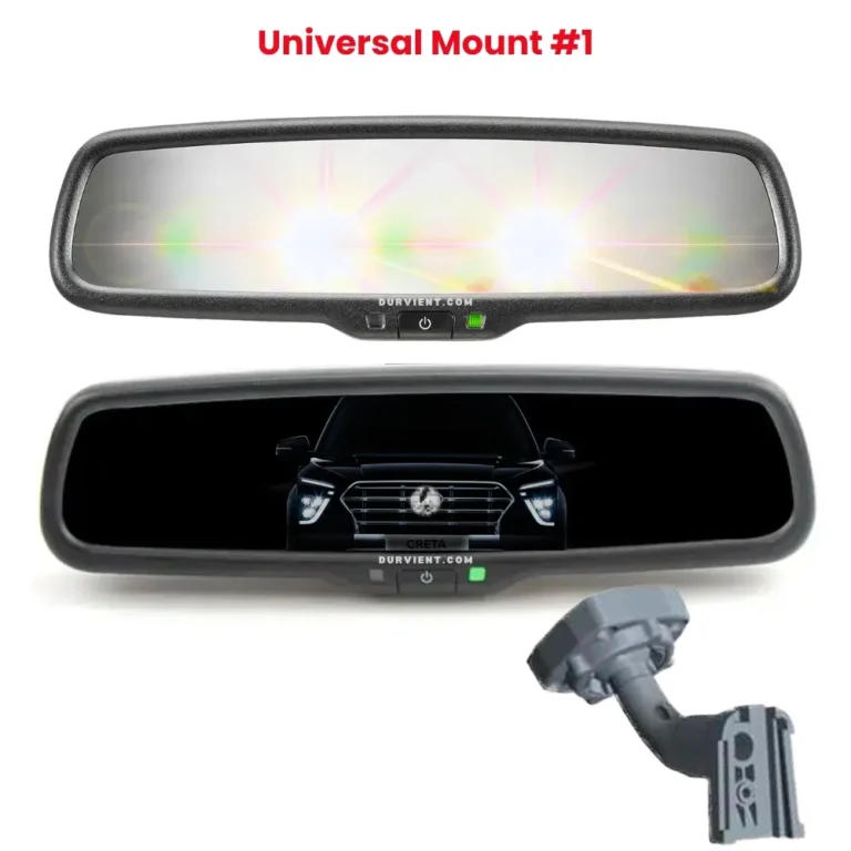 auto dimming internal rear view mirror universal mount 1