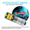 h21w bax9s white led for rear fog lamp canbus error free
