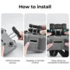 how to install double hook lanyard on dji rc n1 n2 n3