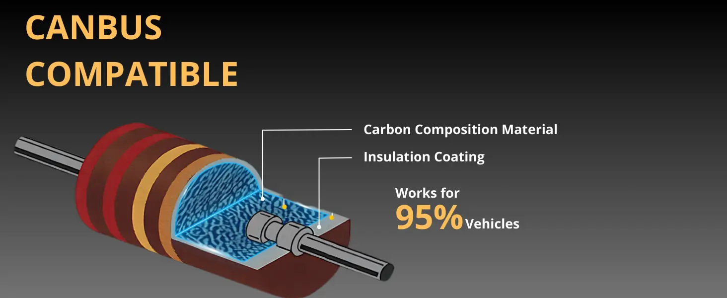 load resistor internal diagram carbon composition material and superior insulation coating