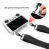 neck strap lanyard with soft built in gasket for durable and strong locking