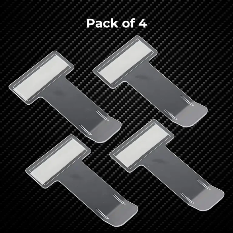 pack of 4 parking ticket holder bill holder