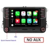 quick scan button, microphone on front and no aux connector