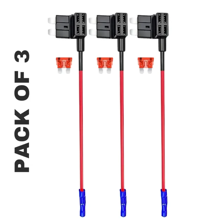 standard fuse tap pack of 3 regular atc add-a-circuit tap