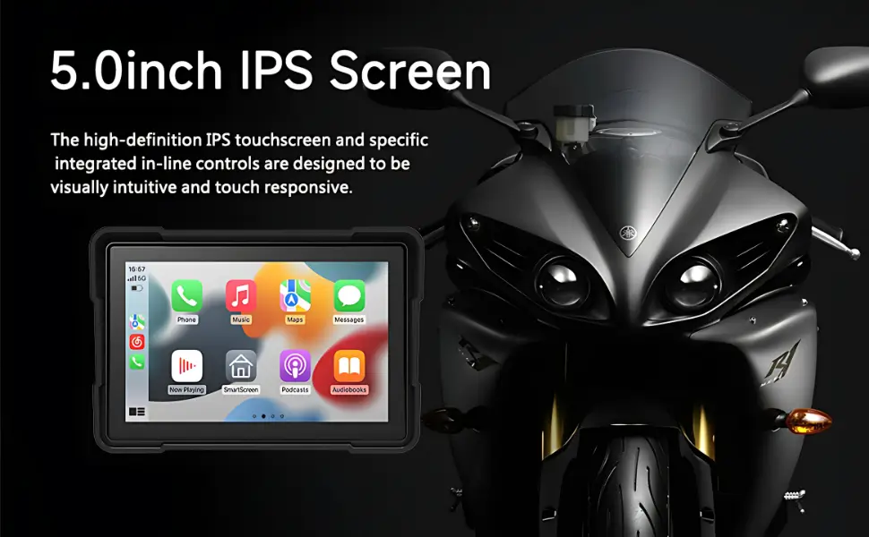 5 inch hd ips touchscreen