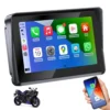 5 inch wireless display for motorcycle android auto Apple CarPlay