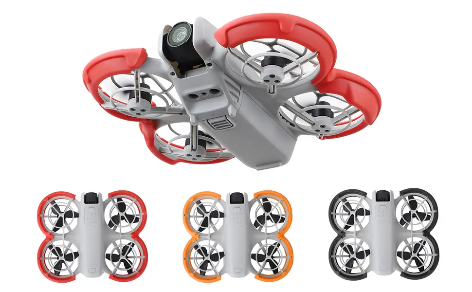 Propeller Guard Protector for DJI Neo available in red orange black color options