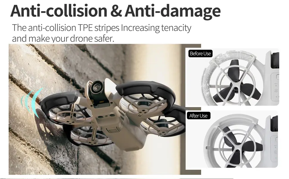 DJI Neo crash guard anti collision bumper