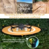 Landing pad allows the drone to take off and land in any terrain