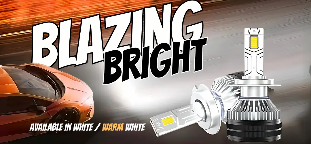 Super Bright Headlight Fog Light LED - Blazing brightness, available in white or warm white colors