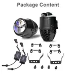 Powerful 2 Inch Projector Fog Lights Bi-LED Projector with Laser Focus Beam  2 Inch Fog Light For Cars & Motorcycles - Image 7