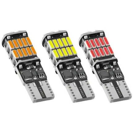 W5W W16W 26 SMD T10 T15 Canbus LED Bulbs - Heat Sink, Canbus Error Free, Intense Brightness