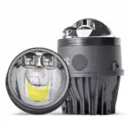 RS3 3-Inch Bi-LED Dual Laser Fog Projector - 6000K Daylight White, IP65 Waterproof (Cars & Bikes)