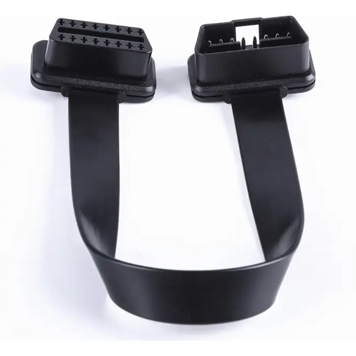 30 CM OBD II Extension Cable 16 Pin Male to Female - Flexible, Durable, and Perfect for Tight Spaces - Image 2