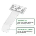 Transparent Car Windshield Parking Ticket Holder Acrylic Note and Card Organizer - Image 2