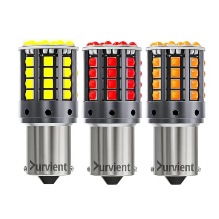 44 LED Canbus Error Free BA15S LED P21W LED 1156 Bulbs - Canbus Error-Free Indicators, Brake, and Fog Lights - Image 1