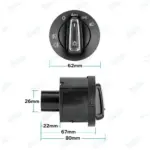 Automatic Headlight Switch for Volkswagen and Skoda - 5ND941431A with Light Sensor, 10 PIN, Plug-and-Play - Image 6