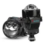 Powerful 3-Inch Headlight Projector Lens with Dual Laser Focus Beam for Cars Trucks