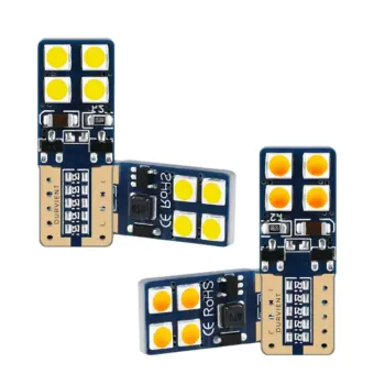 Bright Miniature Design W5W W10W T10 Flicker Error-Free Canbus LED Bulb for Indicators and Lighting