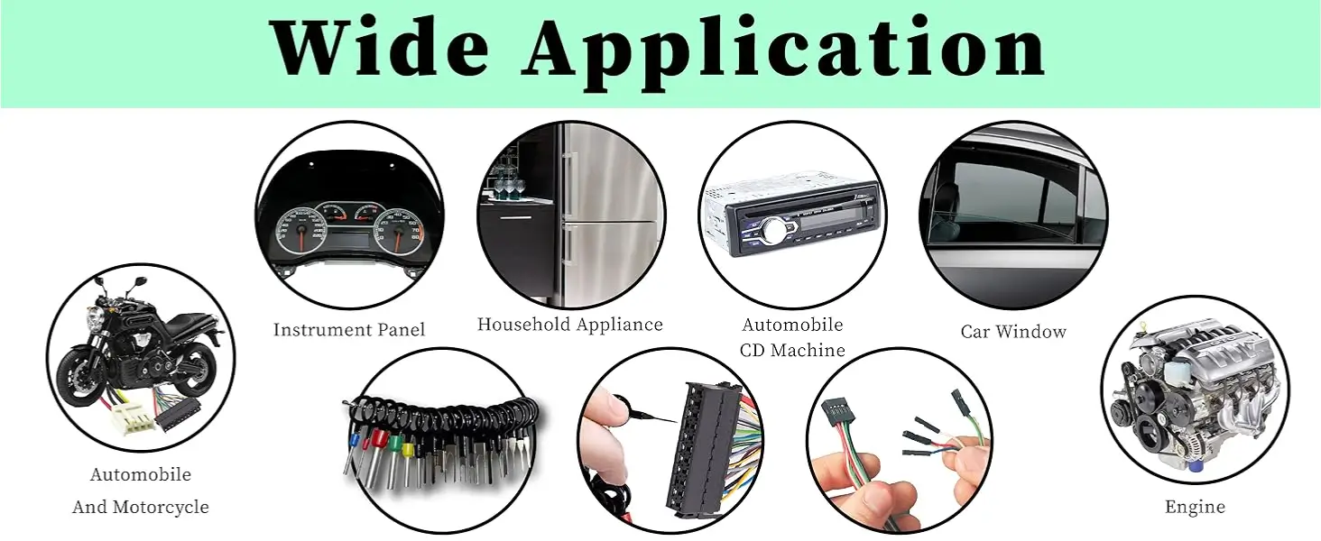 multiple use cases for the terminal removal tool pin extraction kit