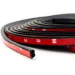 B-Type Car Door Rubber Seal – 5M Self-Adhesive Weatherproof & Soundproof Strip