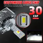 D Series LED Plug & Play HID to LED Conversion Kit - D1S D2S D3S D4S D5S D8S - 15000LM 6000K - Image 7