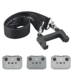 Double Mounting Point Lanyard for DJI RC N1/N2/N3 Remote Controller - Adjustable Neck Strap for Improved Stability
