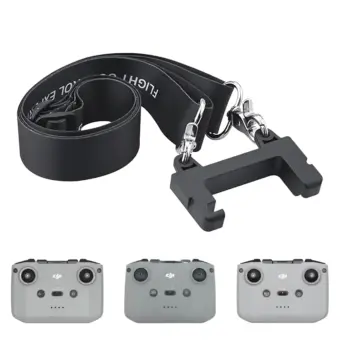 Double Mounting Point Lanyard for DJI RC N1/N2/N3 Remote Controller - Adjustable Neck Strap for Improved Stability