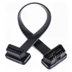 30 CM OBD II Extension Cable 16 Pin Male to Female - Flexible, Durable, and Perfect for Tight Spaces
