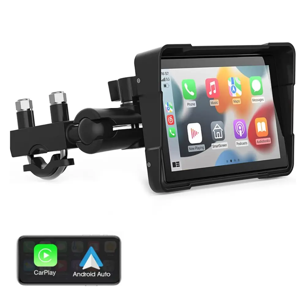 5 Inch Display Headunit for Motorcycles