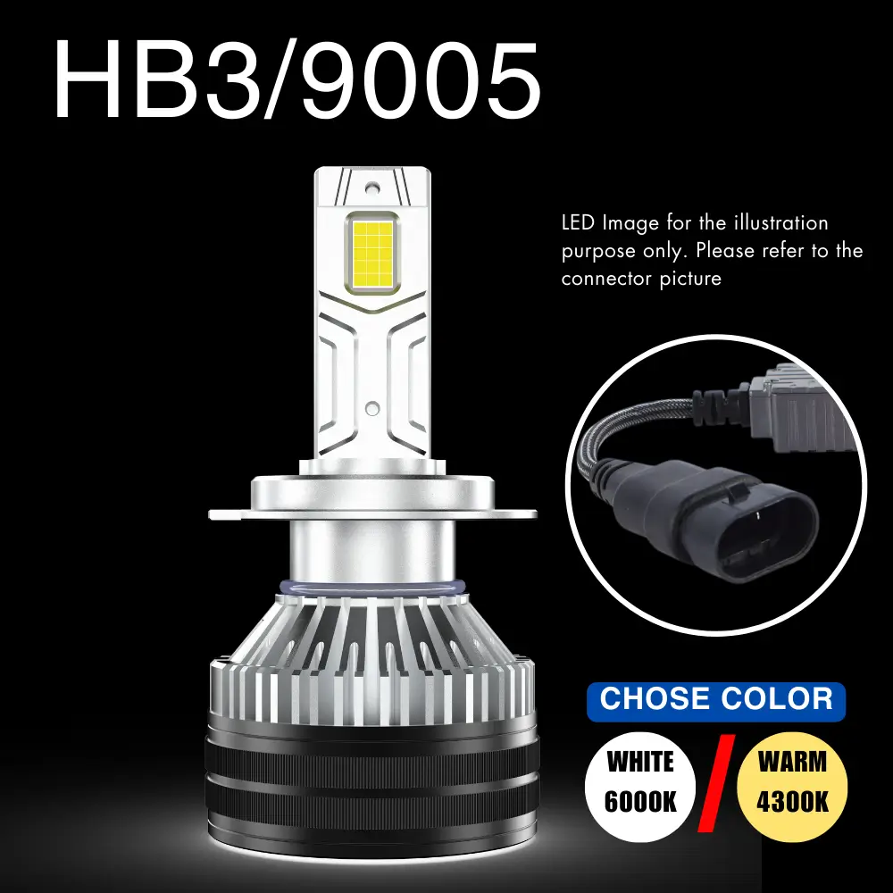 150W HB3 9005 4300K Warm White