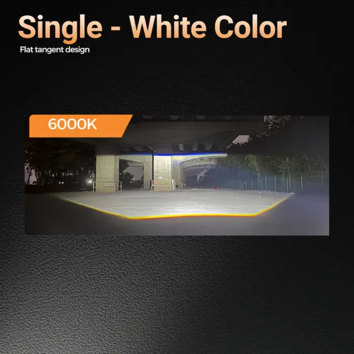RS3 Fog Projector Lamp with Single color White 6000K