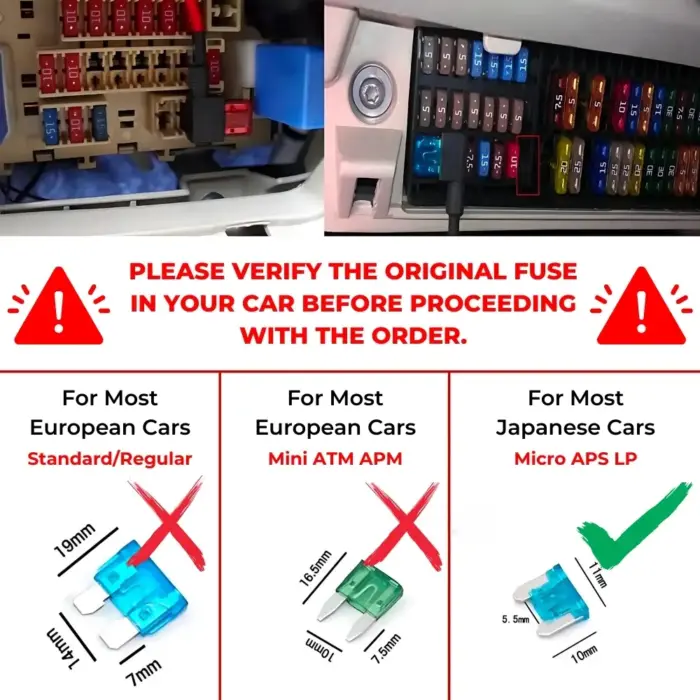 Micro Fuse Tap APS LP Upto 30A Fuse Tap - Splice Free Accessory Connector In Japanese Cars - Image 5