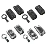 Premium Zinc Alloy Key Fob Cover | Durable, Stylish Protection for Volkswagen & Skoda